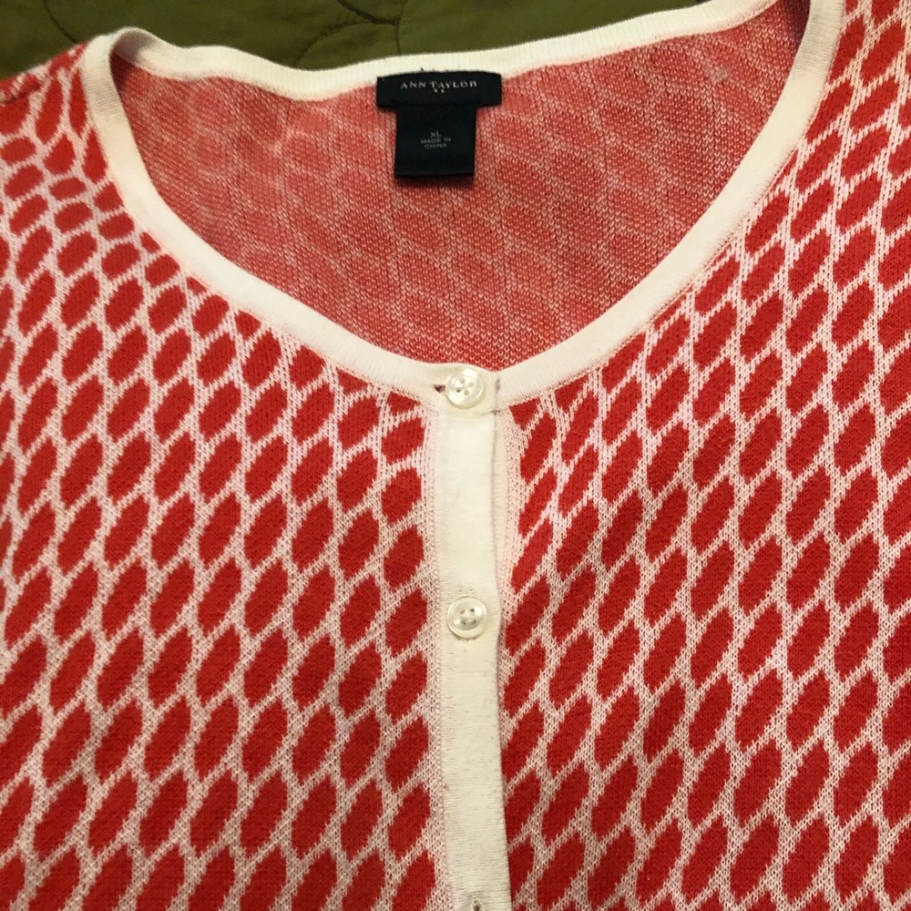 Cardigan sweater by Ann Taylor.